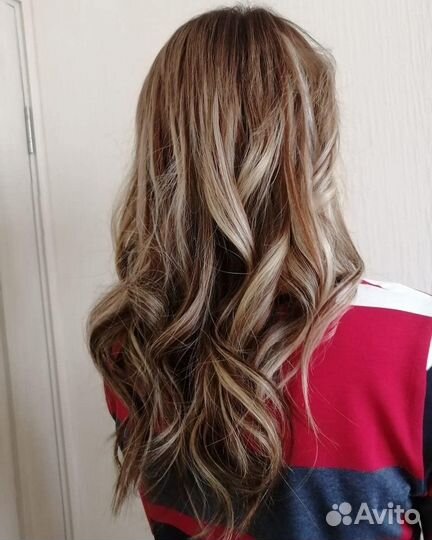 Наращивание волос Качественно обучение Окрашивание