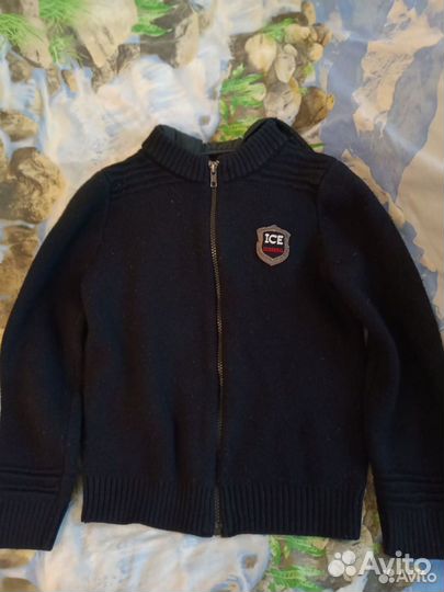 Кофта с капюшоном для мальчика, 8 лет