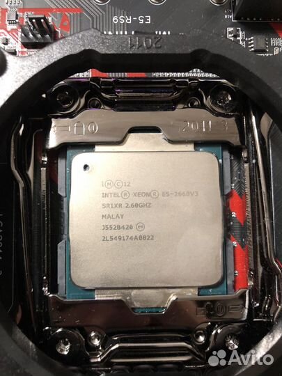 Материнская плата lga 2011 v3 комплект