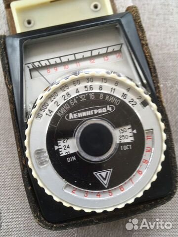 Фотоэкспонометр ленинград 4