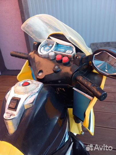 Мотоцикл детский на аккумуляторе