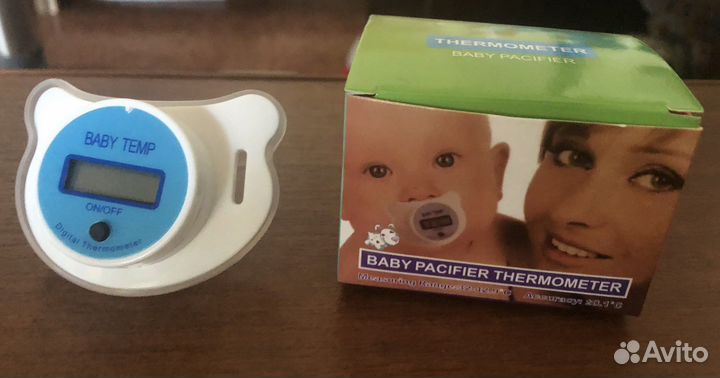 Детский градусник-соска, электронный