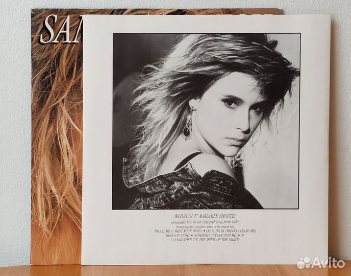 Samantha Fox – Samantha Fox (винил, LP), 1987