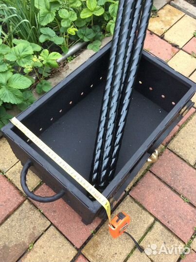 Мангал со съёмными ножками 2-3 мм