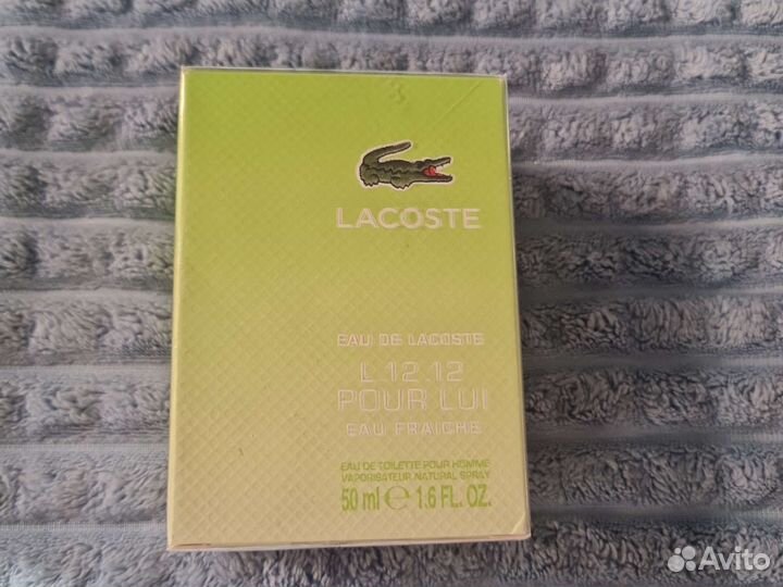 Мужская туалетная вода lacoste