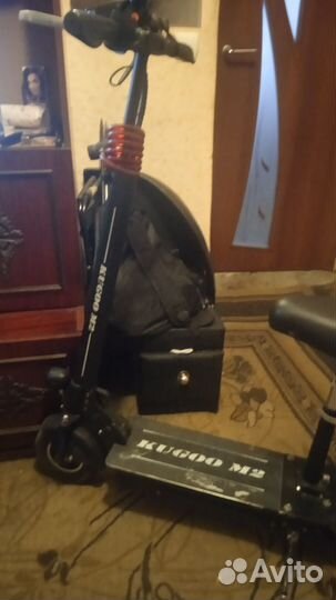 Самокат взрослый электрический бу