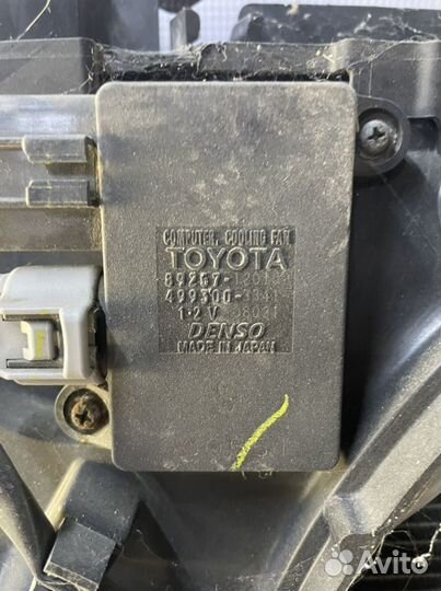 Кассета радиаторов на Toyota Corolla E180