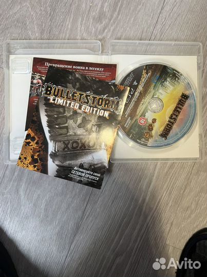 Bulletstorm limited edition PS3 rus