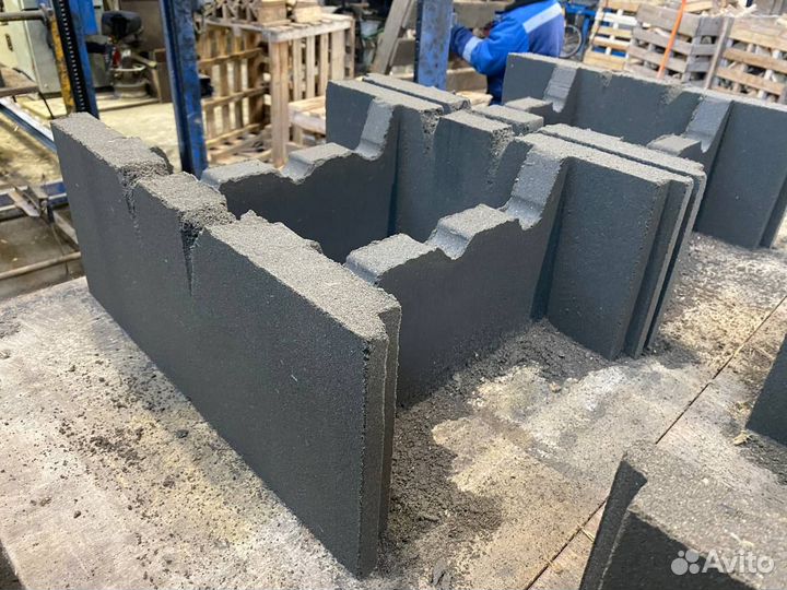 Опалубка несъемная бетонная