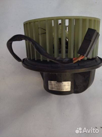 Моторчик вентилятор печки audi 80