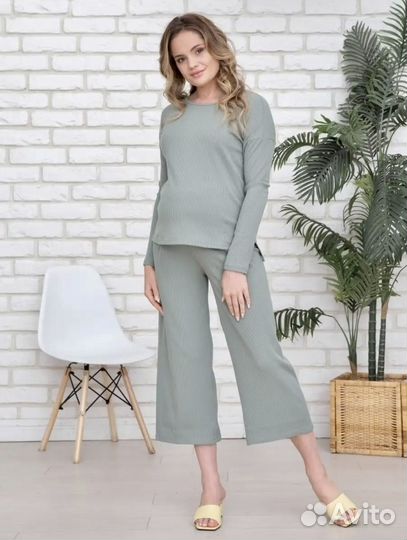 Костюм для беременных из трикотажа лапша