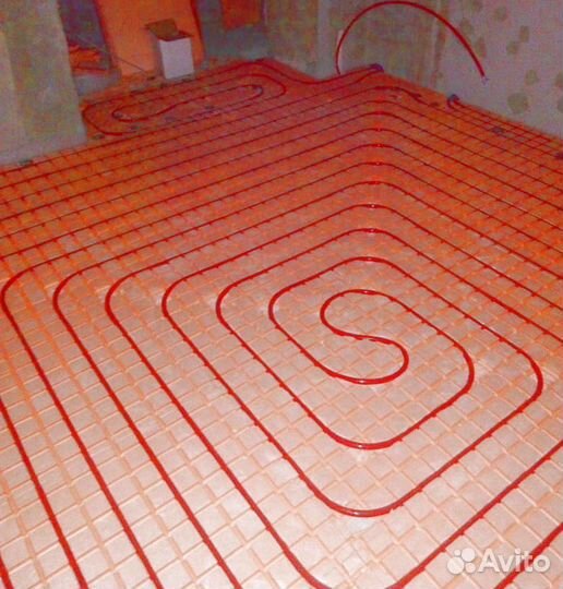 Маты для теплого пола с бобышками