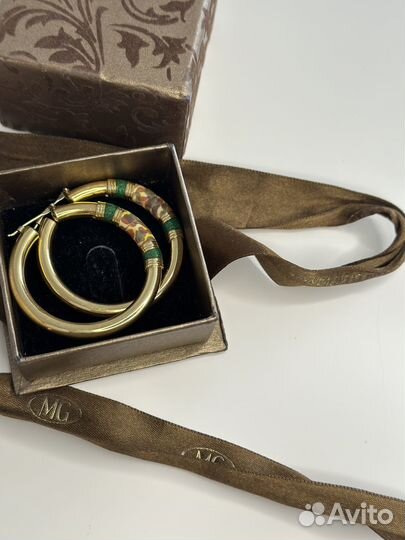 Золотые серьги