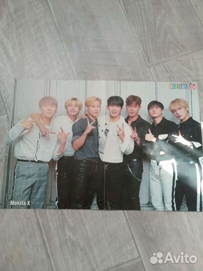 Плакаты корейских групп