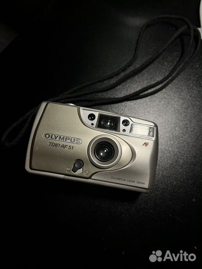 Плёночный фотоаппарат olympus trip af 51