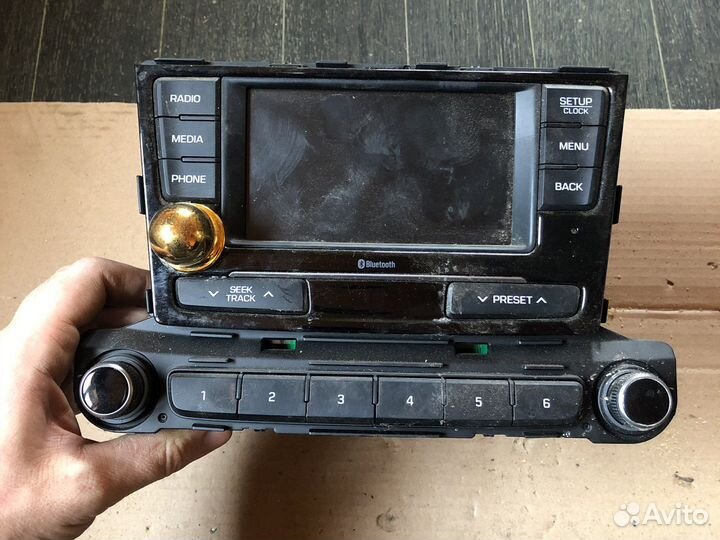 Hyundai solaris 2 магнитола