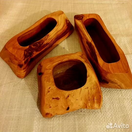 Подсвечник деревянный