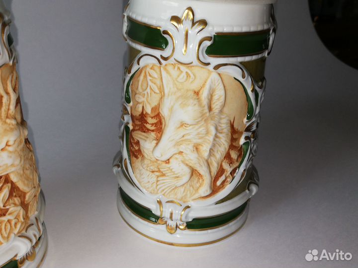 Пивные кружки из керамики