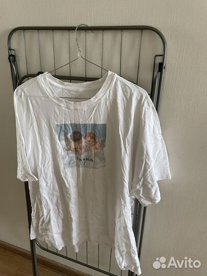 Свободная майка с ангелочками