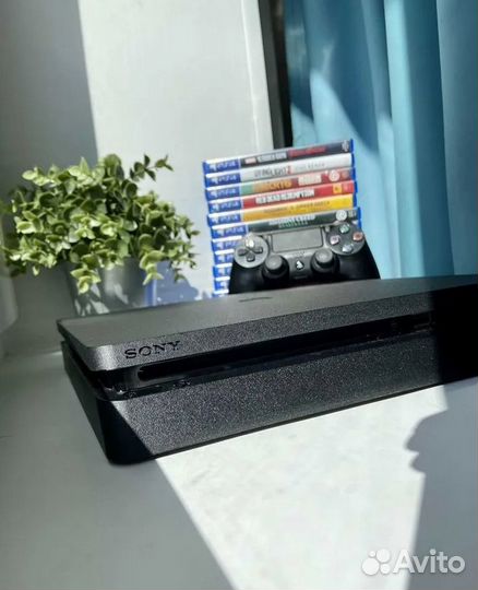 PS 4 Slim + подписка EA / гарантия