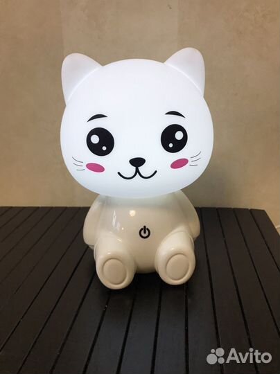 Светильник ночник котенок