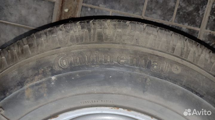 Continental Conti Trac AT 255/75 R17 на диске