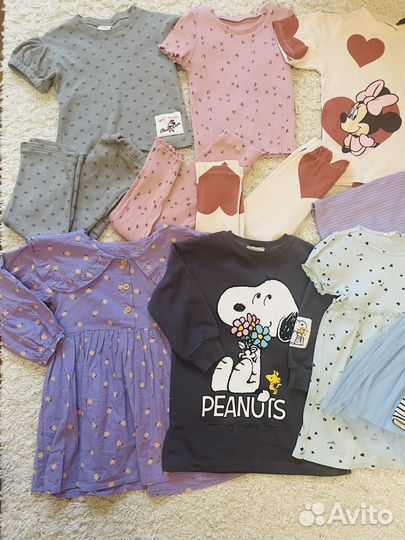 Вещи пакетом для девочки 98/104 zara и др