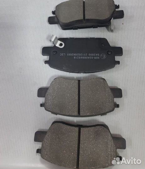 Колодки передние chevrolet cruze (US AND canada) 1