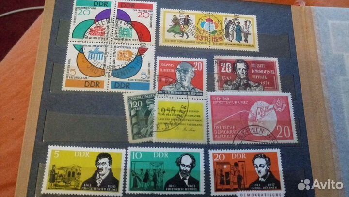 Марки Зарубежные 1897-1964г