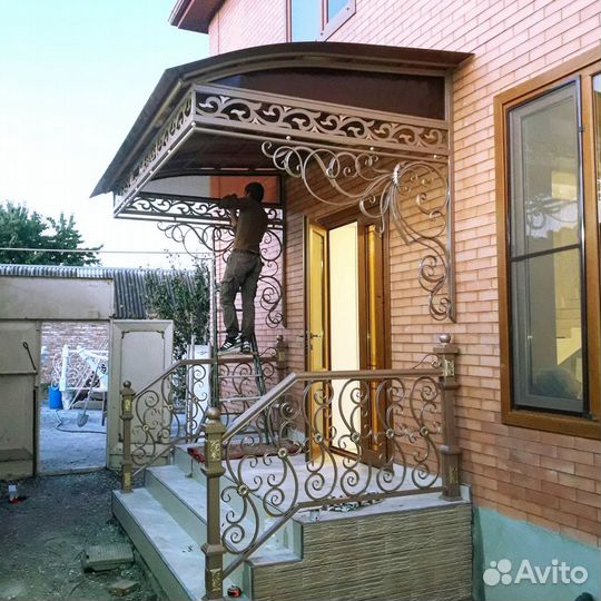 Навесы с установкой