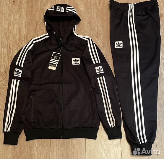 Спортивный костюм adidas флис теплый