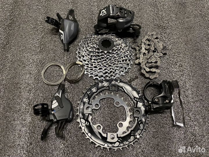 Групсеты sram shimano