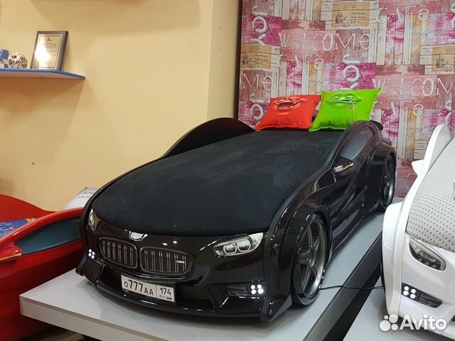 Кровать машина