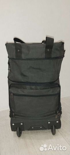 Сумка дорожная на колесиках легкая