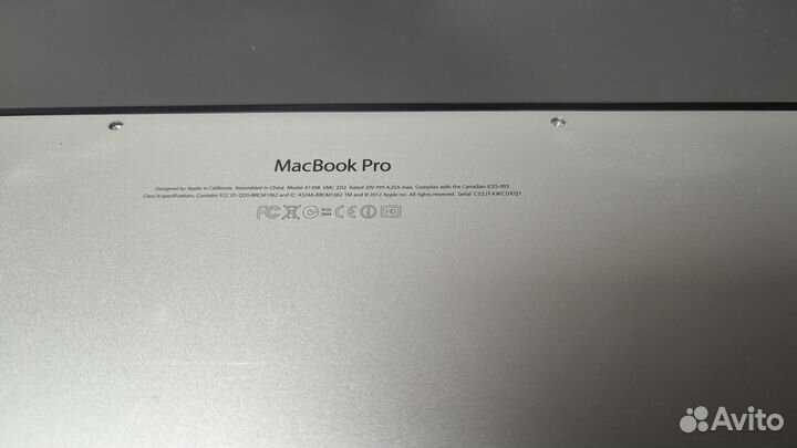 MacBook Pro 15 i7 3.4ghz/16gb/ssd/2gb video