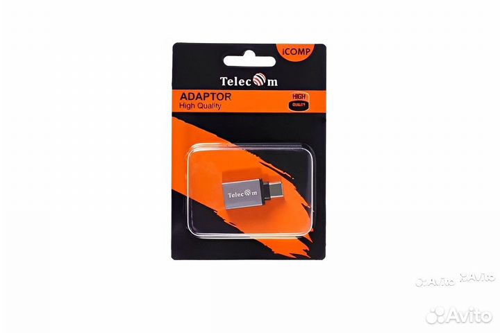 Переходник с Type-С на Usb-мама (OTG)