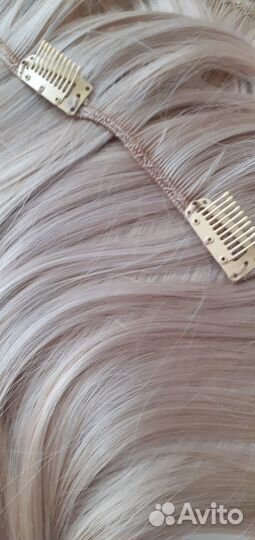 Волосы на заколках искусственные