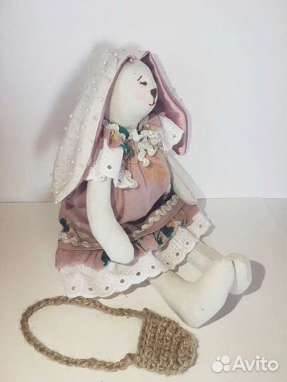 Заяц тильда кролик текстильная кукла