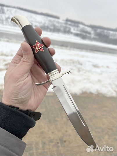 Нож охотничий финка нквд