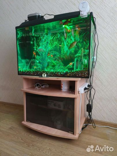 Аквариум с тумбой 120 л