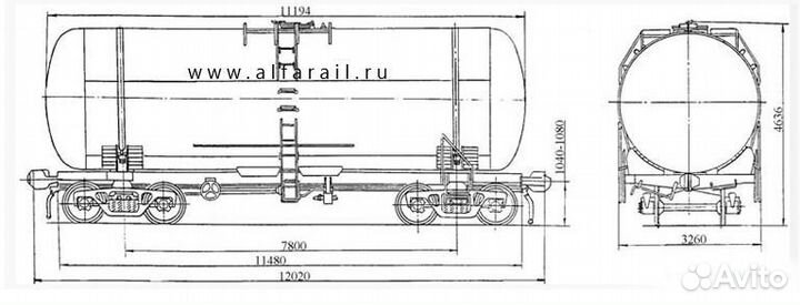 Котлы грузовых вагонов