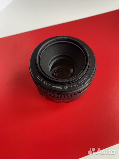 Объектив Canon EF 50mm f/1.8 STM со светофильтрами