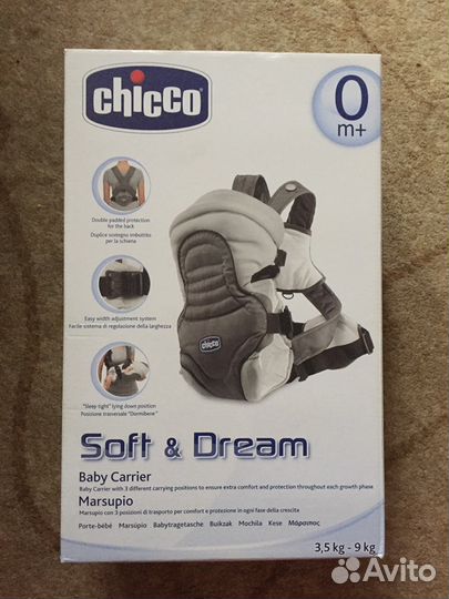 Chicco SoftDream сумка-кенгуру