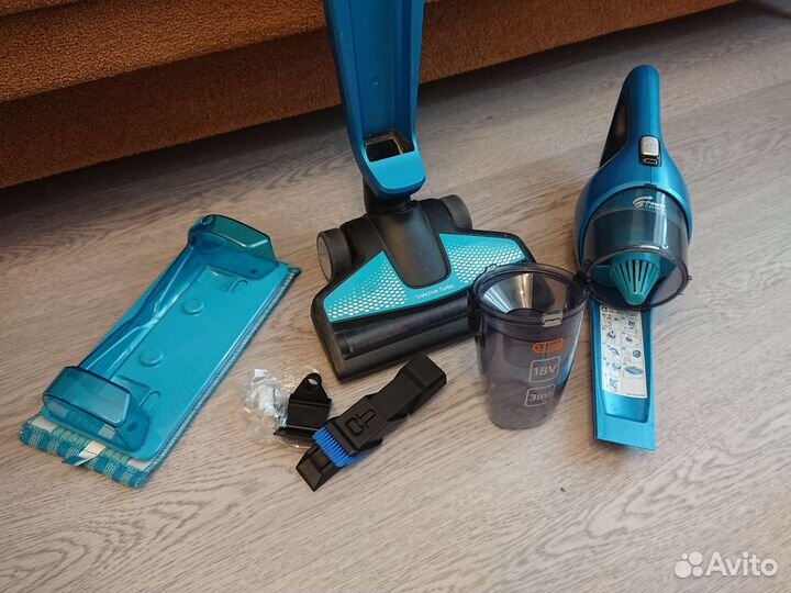 Беспроводной пылесос Philips PowerPro Aqua 3v1