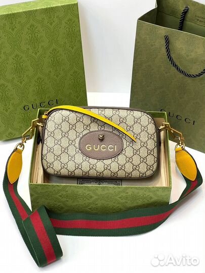 Gucci gg supreme сумка