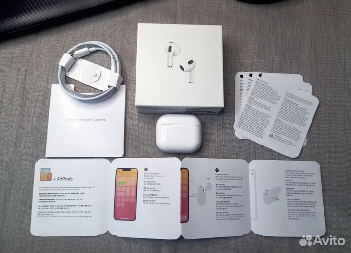 Airpods 3 Premium Gold + доставка/гарантия