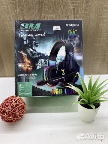 Игровые наушники G5000 (новые, гарантия)
