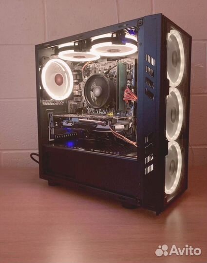 Игровой пк на GTX1050 или GTX 1050ti Ryzen 5 16гб