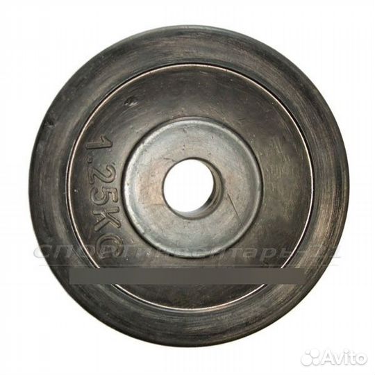 Диски обрезиненные посадочный диаметр 25/26мм