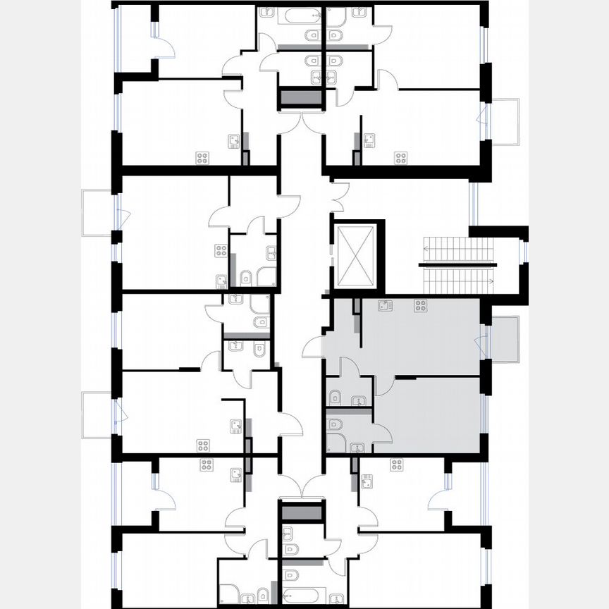 1-к. квартира, 38,8 м², 3/3 эт.